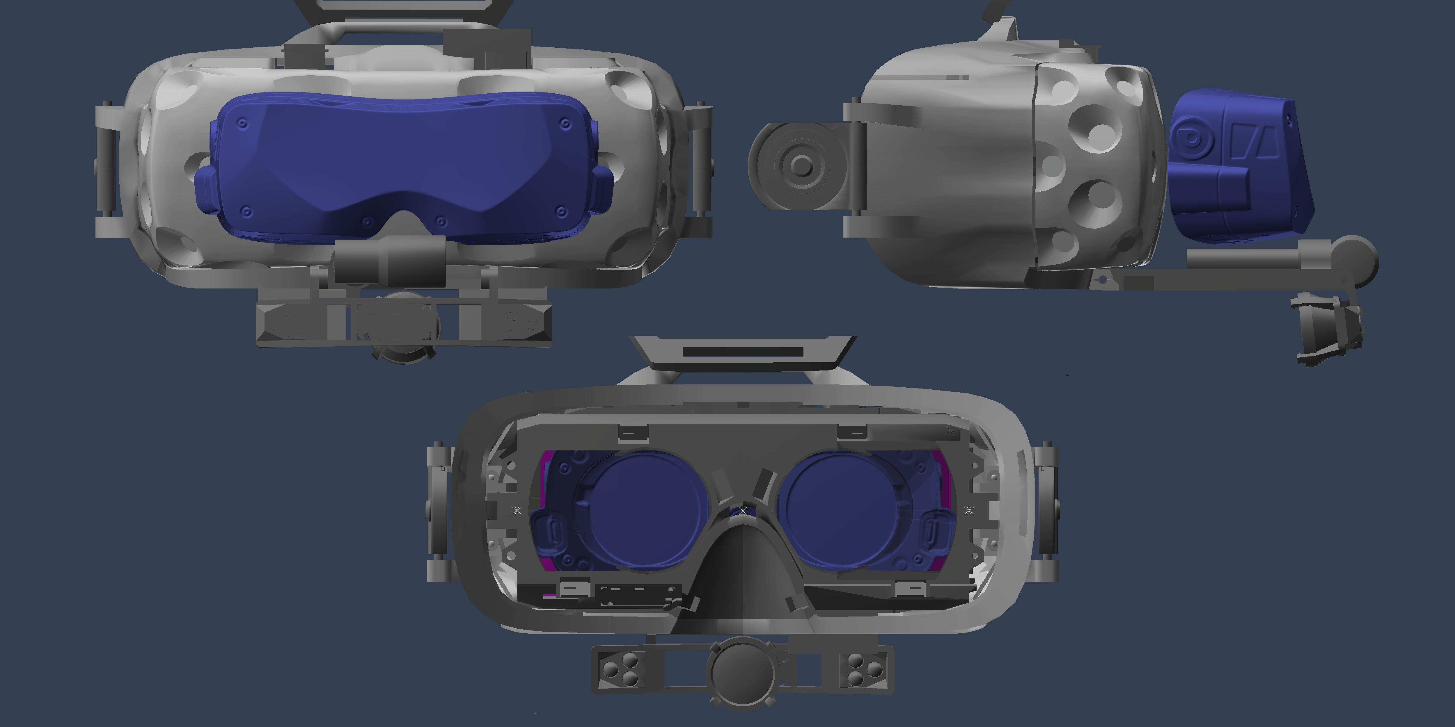 Hades Widebody 3D Render All Views